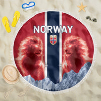 Norway Football 2026 Beach Blanket Norge On Top
