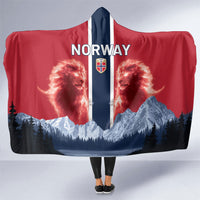 Norway Football 2026 Hooded Blanket Norge On Top
