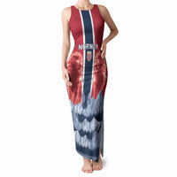 Custom Norway Football 2026 Tank Maxi Dress Norge On Top