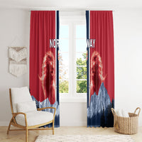 Norway Football 2026 Window Curtain Norge On Top