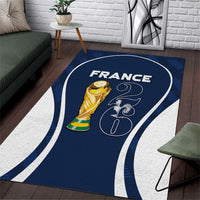 France Football 2026 Area Rug Road To Champions