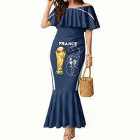 Custom France Football 2026 Mermaid Dress Road To Champions