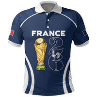Custom France Football 2026 Polo Shirt Road To Champions