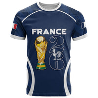 Custom France Football 2026 T Shirt Road To Champions