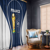 France Football 2026 Window Curtain Road To Champions