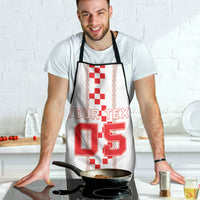Custom Croatia Football 2026 Apron Hrvatska Vatreni Checkerboard Style
