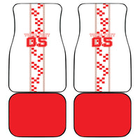 Custom Croatia Football 2026 Car Mats Hrvatska Vatreni Checkerboard Style