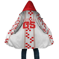 Custom Croatia Football 2026 Cloak Hrvatska Vatreni Checkerboard Style