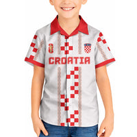 Custom Croatia Football 2026 Hawaiian Shirt Hrvatska Vatreni Checkerboard Style