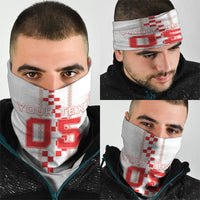 Custom Croatia Football 2026 Neck Gaiter Hrvatska Vatreni Checkerboard Style