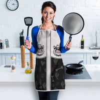 Cowdog Apron Cowboy Bulldog Retro Western Yoke - Wonder Print Shop