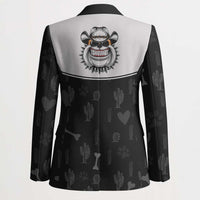 Cowdog Blazer Cowboy Bulldog Retro Western Yoke - Wonder Print Shop