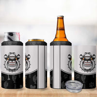 Cowdog 4 in 1 Can Cooler Tumbler Cowboy Bulldog Retro Western Yoke - Wonder Print Shop
