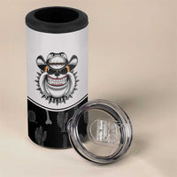Cowdog 4 in 1 Can Cooler Tumbler Cowboy Bulldog Retro Western Yoke - Wonder Print Shop