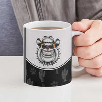 Cowdog Ceramic Mug Cowboy Bulldog Retro Western Yoke - Wonder Print Shop