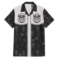 Cowdog Family Matching Mermaid Dress and Hawaiian Shirt Cowboy Bulldog Retro Western Yoke - Wonder Print Shop