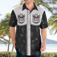 Cowdog Hawaiian Shirt Cowboy Bulldog Retro Western Yoke - Wonder Print Shop
