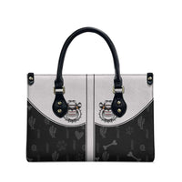 Cowdog Leather Bag Cowboy Bulldog Retro Western Yoke - Wonder Print Shop