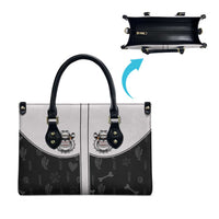 Cowdog Leather Bag Cowboy Bulldog Retro Western Yoke - Wonder Print Shop