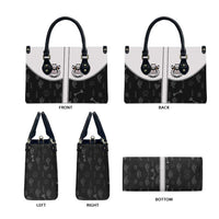 Cowdog Leather Bag Cowboy Bulldog Retro Western Yoke - Wonder Print Shop