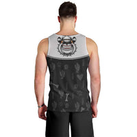 Cowdog Men Tank Top Cowboy Bulldog Retro Western Yoke - Wonder Print Shop