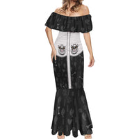 Cowdog Mermaid Dress Cowboy Bulldog Retro Western Yoke - Wonder Print Shop