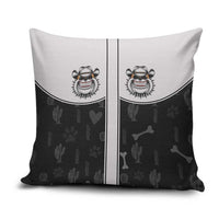 Cowdog Pillow Cover Cowboy Bulldog Retro Western Yoke - Wonder Print Shop