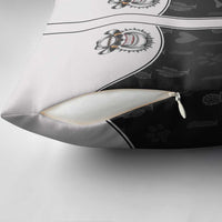 Cowdog Pillow Cover Cowboy Bulldog Retro Western Yoke - Wonder Print Shop