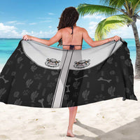 Cowdog Sarong Cowboy Bulldog Retro Western Yoke - Wonder Print Shop