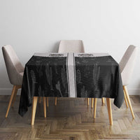 Cowdog Tablecloth Cowboy Bulldog Retro Western Yoke - Wonder Print Shop