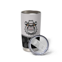 Cowdog Tumbler Cup Cowboy Bulldog Retro Western Yoke - Wonder Print Shop