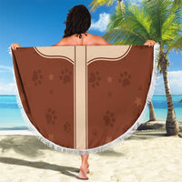 Cowdog Beach Blanket Cowboy Patriotic Labrador Western Yoke - Wonder Print Shop