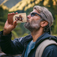 Cowdog 4 in 1 Can Cooler Tumbler Cowboy Patriotic Labrador Western Yoke - Wonder Print Shop