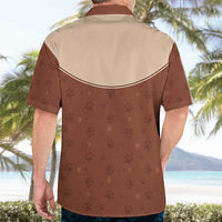 Cowdog Hawaiian Shirt Cowboy Patriotic Labrador Western Yoke - Wonder Print Shop