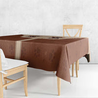 Cowdog Tablecloth Cowboy Patriotic Labrador Western Yoke - Wonder Print Shop