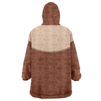 Cowdog Wearable Blanket Hoodie Cowboy Patriotic Labrador Western Yoke - Wonder Print Shop