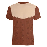 Cowdog Women V-Neck T-Shirt Cowboy Patriotic Labrador Western Yoke - Wonder Print Shop