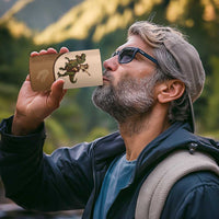 Cowgirl Dinosaur 4 in 1 Can Cooler Tumbler Retro Western Yoke - Wonder Print Shop