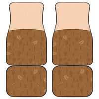 Cowgirl Dinosaur Car Mats Retro Western Yoke - Wonder Print Shop