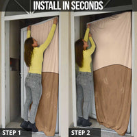 Cowgirl Dinosaur Door Cover Retro Western Yoke - Wonder Print Shop