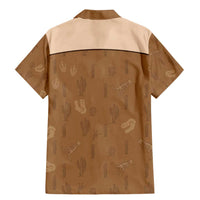 Cowgirl Dinosaur Family Matching Mermaid Dress and Hawaiian Shirt Retro Western Yoke - Wonder Print Shop