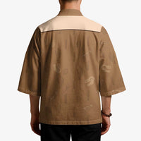 Cowgirl Dinosaur Kimono Retro Western Yoke - Wonder Print Shop