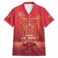 Custom World Football 2026 Spain Hawaiian Shirt iVamos La Roja