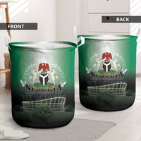 Nigeria Independence Day Laundry Basket Proud To Be Nigerian