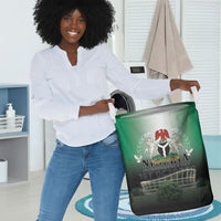 Nigeria Independence Day Laundry Basket Proud To Be Nigerian