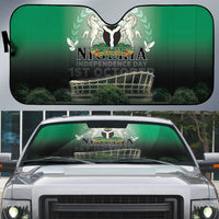 Nigeria Independence Day Auto Sun Shade Proud To Be Nigerian