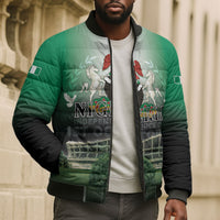 Nigeria Independence Day Bomber Puffer Jacket Proud To Be Nigerian