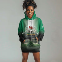 Nigeria Independence Day Hoodie Dress Proud To Be Nigerian