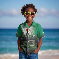 Nigeria Independence Day Kid Hawaiian Shirt Proud To Be Nigerian