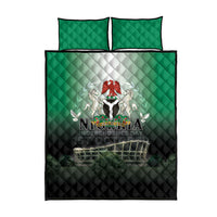 Nigeria Independence Day Quilt Bed Set Proud To Be Nigerian